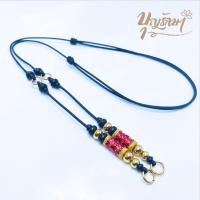 ราคา TK01 สร้อยพระ TK1 สร้อยพระเชือกร่ม ขนาด 1.2 มิล สร้อยคอห้อยพระ ห้อยตะกรุด (ปรับรูดสายได้) (44506673295)