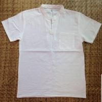 ราคา (ส่งฟรี) เสื้อขาว แขนสั้น คอจีน ขนาดอก 42-46 นิ้ว เสื้อผ้าฝ้าย ชุดพื้นเมือง (926819641)