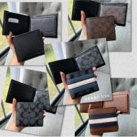 ราคา พร้อมส่ง!!!! แท้ 100% จากอเมริกา Coach กระเป๋าตังค์ชายแบบหนา มีไส้ถอดได้ COACH ID BILLFOLD WALLET (663897251)