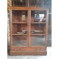 ราคา ตู้ไม้สักเก่า ตู้ไม้สักเก่าโบราณ สภาพดีไม่แตก ถูกสุด (6816932145)