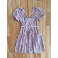 ราคา lyn around midi dress lavender (54607530097)