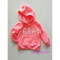 ราคา เสื้อเด็ก babyGap : กันหนาว Gap แบบสวมมีฮูด สีชมพู (girl) size: 2y (21644803195)