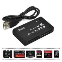 ราคา Universal USB Reader All in One เครื่องอ่านการ์ดหน่วยความจํา Mini ภายนอก SD SDHC Mini Micro M2 MMC XD CF TF Memory Stick (48057460274)