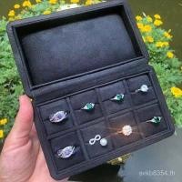 ราคา แหวนเก็บแหวนกล่องเก็บสร้อยข้อมือกํามะหยี่เครื่องประดับหนังนิ่มสีฟ้าซุปเปอร์มรกตจี้กล่องไฟเบอร์แขวนพื้นผิวมรกตสีแดง xtzsz (48255829448)