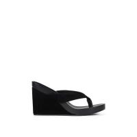 ราคา Jeffrey Campbell LIEZEL Platform Heeled Thong Sandal รองเท้าแตะส้นสูงแพลตฟอร์มผู้หญิง ส้นสูง 3.3" (47501418702)