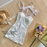 ราคา ｛ ｝เดรสออกงาน ใส่ปาร์ตี้วันเกิด เที่ยวกลางคืน แต่งผูกโบว์ Dress (21506231881)