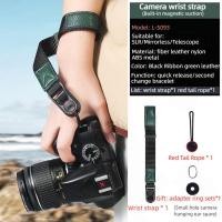 ราคา Camera Wrist Strap Quick Release Belt For Canon Sony Alpha 7C A7CR A7S A6700 A6300 A6300 A7 Fuji X-T5 T3 T20 H2 SLR Cano (27019538694)