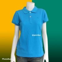 ราคา เสื้อโปโลสีฟ้า เนื้อผ้านุ่ม สวมใส่สบาย เสื้อโปโล Geeko ตรากวาง สีฟ้า ผู้หญิง (3724651105)