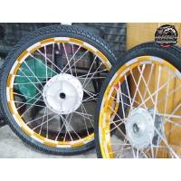 ราคา ชุดล้ออาร์ก้อนลากหมากรุกสีทองเข้ม ยางลายตรงและลายแม็กซิ่ง (14498717920)