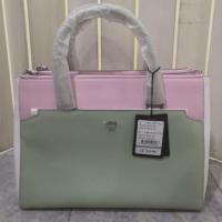 ราคา MCM two tone แท้ มีสายสะพายข้าง (2149487232)