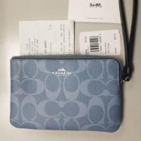 ราคา #Coachมือ1 #คล้องมือ 1ซิป size s (7540410277)