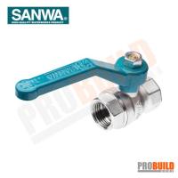 ราคา บอลวาล์ว (รูเต็ม) ซันวา (SANWA) ขนาด 1/2 นิ้ว 3/4 นิ้ว และ 1 นิ้ว (21378053148)