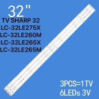 ราคา หลอดแบล็คไลท์ หลอด LED TV SHARP 32 นิ้ว LC-32LE275X :LC-32LE260M :LC-32LE265X LC-32LE265MA (6ดวง3เส้น (24433745064)