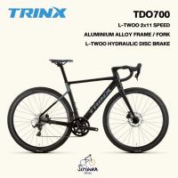 ราคา (ราคาพิเศษ/โค้ดลดเพิ่ม/จำนวนจำกัด)​ TRINX TDO700 จักรยานเสือหมอบ ดิสน้ำมัน (26186581152)