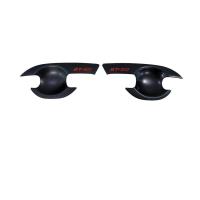 ราคา เบ้าประตูเบ้ากันรอยเบ้ารองมือเปิดประตู มาสด้า บีที50 โปร Mazda BT-50 pro แคป ดำด้าน โลโก้แดง (14070817400)