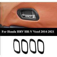 ราคา Honda HRV HR-V Vezel 2014-2021 ภายในรถมือจับประตูด้านในฝาครอบมือจับ Trim (43200956390)