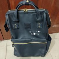 ราคา กระเป๋าเป้ Anello PU Leather Classic Navy (2800784627)