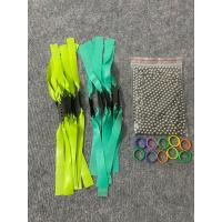 ราคา คอมโบแถบเขียว 10 เส้น สายแรงต้านเทอร์ควอยซ์ 10 เส้น 0.55 ยาว 15 ซม. พร้อมลูกบอล 1 กก. และแหวนซิลิโคน กอด (44657298217)