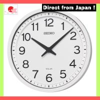ราคา Large Solar Radio-Controlled Analog Wall Clock - Seiko SF245W (Diameter: 410mm)【Japan Original】 (55104032235)