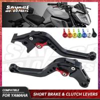 ราคา MT125 WR125X Short Brake Clutch Levers For YAMAHA MT 125 WR 125X 2009-2019 17 18 Motorcycle Accesso (50652373450)