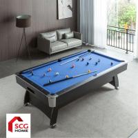 ราคา (จัดส่งเฉพาะกทมฯปริมณฑล) Pool Billiard Table โต๊ะพูลอุปกรณ์พร้อมเล่น รุ่น V1 ขนาด 7 ฟุต (40256392535)