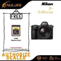 ราคา กล้องมิเรอร์เลส Nikon Z8 พร้อมเลนส์ f/4 24-120 มม (51106336724)