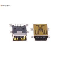 ราคา Kaleidoscope 10/20 ชิ้น USB หญิงซ็อกเก็ตปลั๊ก 5pin SMD ประเภทพอร์ต USB สําหรับหางชาร์จโทรศัพท์มือถือพอร์ตข้อมูล (54300761066)