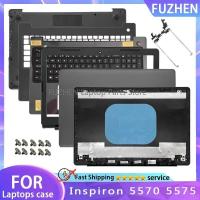ราคา ใหม่สําหรับ Dell Inspiron 5570 5575 แล็ปท็อปปกหลัง LCD/กรอบด้านหน้า/Palm Pad คีย์บอร์ด/ด้านล่าง/บานพับสีดําเปลี่ยนอุปกรณ์เสริมแล็ปท็อป (50557239272)