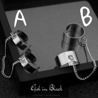 ราคา ✝️ พร้อมส่ง แหวนคู่ห้อยโซ่เท่ๆ ใส่ได้ทั้งหญิงและชาย ตัวแหวนสามารถปรับขนาดได้ค่ะ ✨ (3558358034)