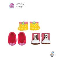 ราคา รองเท้าเมลจัง MELL CHAN® รองเท้าและถุงเท้าตุ๊กตา ชุดตุ๊กตา ลิขสิทธิ์แท้ Doll Pretty Shoes Set (4923020413)