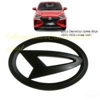 ราคา DAIHATSU EMBLEM LOGO FRONT SPECIAL NEW AYLA 2023-2024 แท่ง DOFF สีดํา (42877153278)