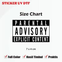 ราคา สติกเกอร์โลโก้แบรนด์เคลือบเงา Parsetal Advisory Hypebeast หมวกกันน็อคแล็ปท็อป UV DTF สติ๊กเกอร์หลาย (45055691375)