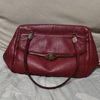 ราคา กระเป๋ามือสอง ถือได้ สะพายได้ มีสายสั้นสายยาว หนังแท้ ขนาด12นิ้ว (42910667047)