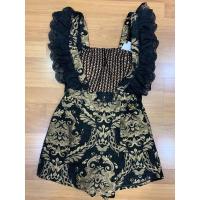 ราคา จั้มสั้นงานป้ายVG สีดำทอง มือ1 (18578170706)