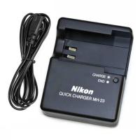 ราคา เครื่องชาร์จแบตเตอรี่ Nikon MH-23 สําหรับกล้อง Nikon EN-EL9 EL9a D3000 D5000 D40 D40X D60 (28294304509)