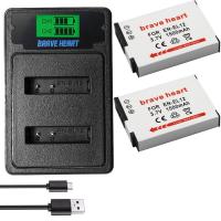 ราคา 2Pcs EN-EL12 ENEL12 EN EL12 Camera Battery + LCD USB Charger for Nikon Camera Coolpix S9900 S9700 AW120 S9500 AW110 S70 (18233681434)