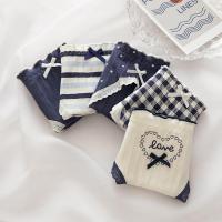 ราคา กางเกงชั้นใน ลายการ์ตูน ผ้าฝ้าย โบว์ลูกไม้ประดับ ดีไซน์น่ารักๆ ราคาถูก กางเกงในผู้หญิง Size M-XL NY107 (56752428399)