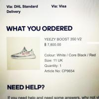 ราคา [Pre Order] Adidas Yeezy Boost 350 v2 Zebra 11 UK (ไซส์นี้มีน้อย) (5839667767)