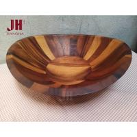 ราคา ชามไม้ (ถ้วยไม้ ) สลัดใหญ่ ไม้ฉำฉา (6917344069)