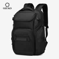 ราคา OZUKO โอซูโกะ แฟชั่นกระเป๋าเป้สะพายหลังผู้ชายมัลติฟังก์ชั่แล็ปท็อปกันน้ํากลางแจ้งเดินทางธุรกิจกระเป๋าเป้สะพายหลัง (28366973621)