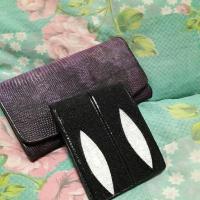 ราคา กระเป๋าหนังจระเข้แท้สีน้ำตาล9×10.5 cms lady set1444 (9786908027)