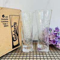 ราคา แก้วเบียร์ทรงสูง Carlsberg คาร์ลสเบิร์ก มือสอง จากญี่ปุ่น (19984990820)