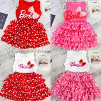 ราคา ชุดกระโปรงชั้นด้านในพร้อมกางเกงขาสั้นลายจุดสีแดงเสื้อเชิ้ตสีชมพูพิมพ์ลายสําหรับเด็กผู้หญิง (41074793292)