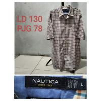 ราคา เสื้อเชิ้ตผู้ชาย KEMEJA NAUTICA (47352943405)