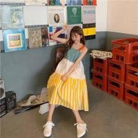 ราคา กรี๊ด 10 ตลบ บอกเลยน่ารักกก เดรสยาวสไตล์เกาหลี งานแบบโคเรียมาก เดรสยาวสายเดี่ยว (เส้นใหญ่) สายตัดผ้าสีส้มสีน่ารัก (3850274226)
