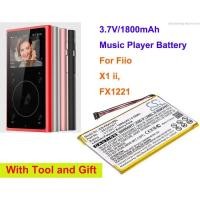 ราคา UUMH 1800mah Music Player battery AEC404677 for FIIO FX1221, X1 ii, X1 II, X1 2nd gen (23682520843)