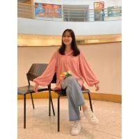 ราคา ส่งฟรี!!!!!เสื้อแขนยาวแขนบอลลูน (19231968882)