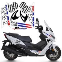 ราคา Motorcycle Accessories Pedal Modified Decals Full Body Sticker Decorative FOR KYMCO Racing H150 (47557099929)