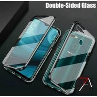 ราคา Oppo F9 เคสแม่เหล็กกระจกสองด้านปลอกโลหะด้านหน้าด้านหลัง (20216548787)