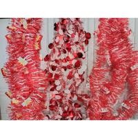 ราคา MERAH กระเป๋าสะพายข้างสีแดงและสีขาวพร้อมหนังทรงกลม/GARUDA MOTIF/RI WRITING MOTIF (40964684337)